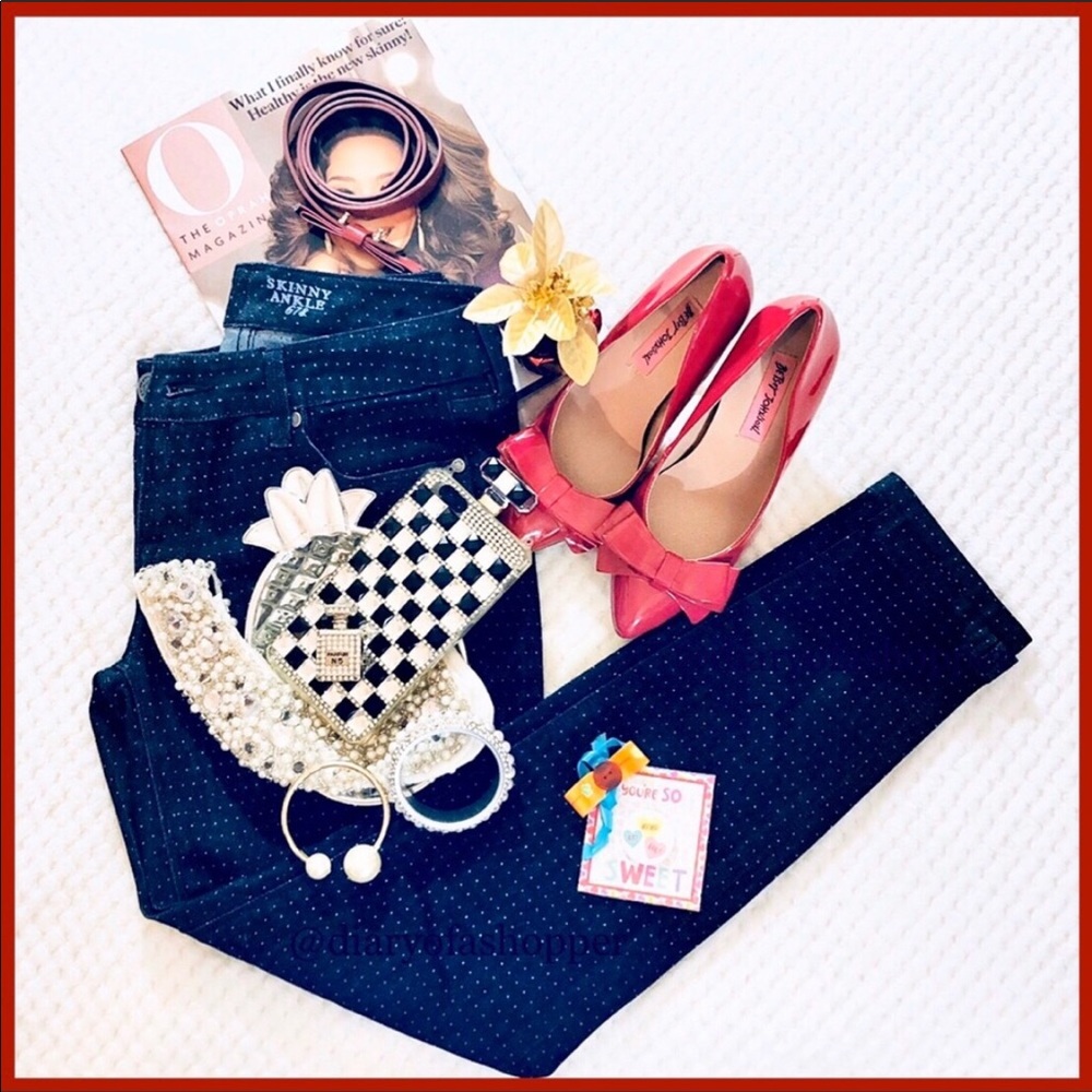 Polka Dot Jeans | The Limited